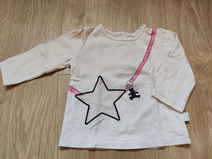 Lot t-shirts manches longues 12 mois - photo numéro 2
