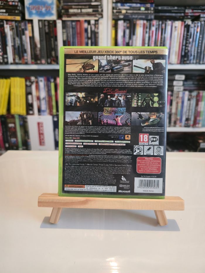 Jeu Xbox 360 GTA IV édition intégrale - photo numéro 2