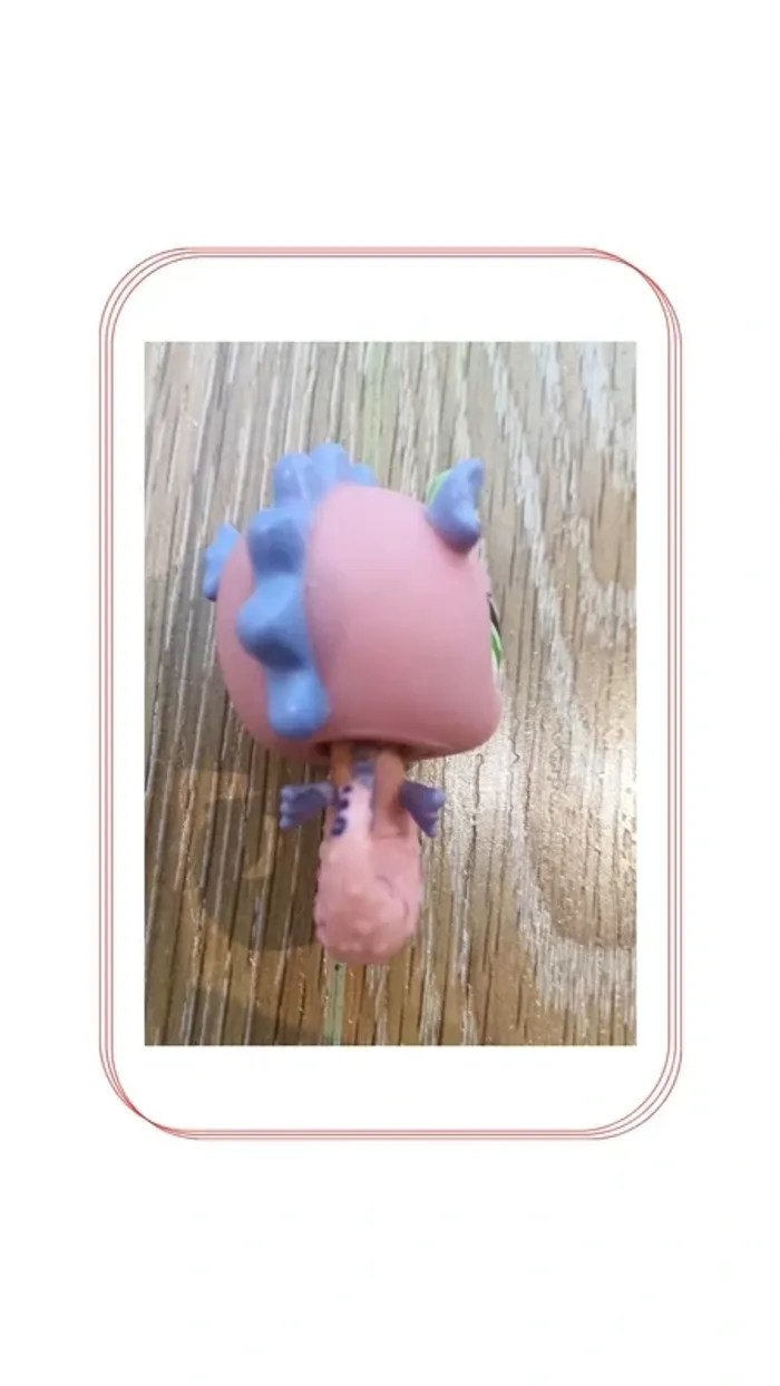 Figurine hippocampe rose Littlest Pet Shop - Hasbro - photo numéro 6