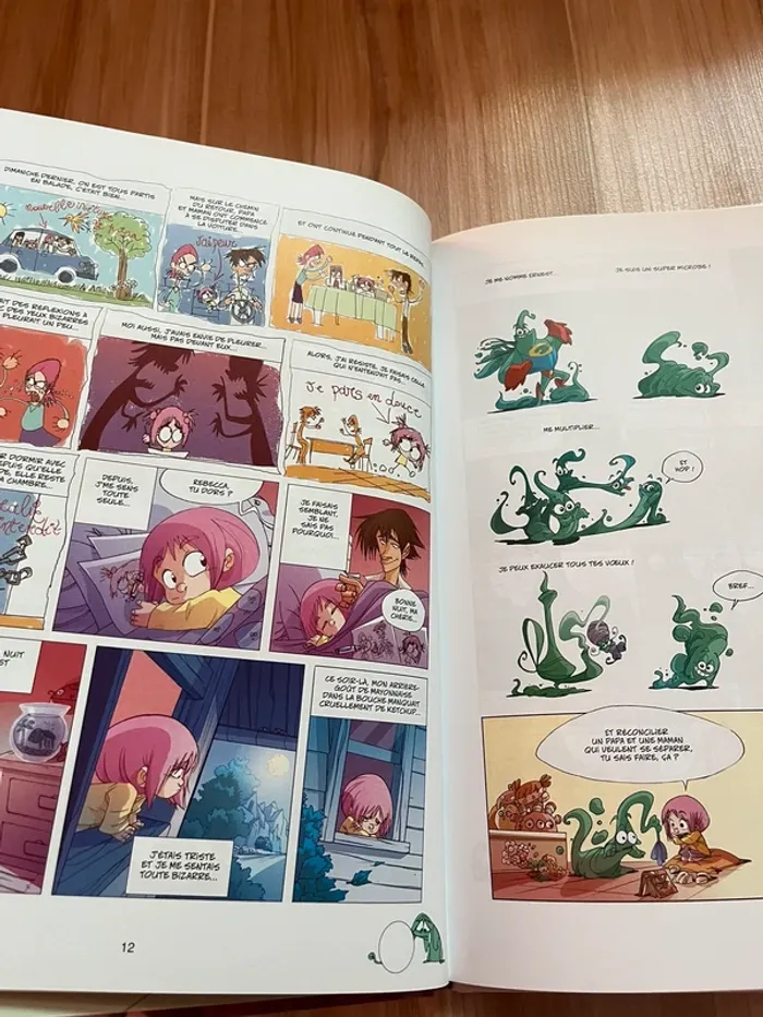 Ernest & Rebecca Mon copain est un microbe livres - photo numéro 2