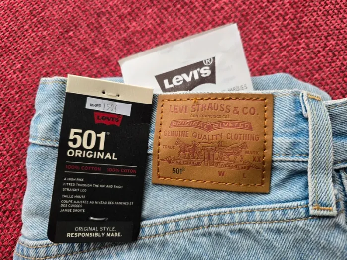 Levi's 501 original avec strass neuf - photo numéro 7