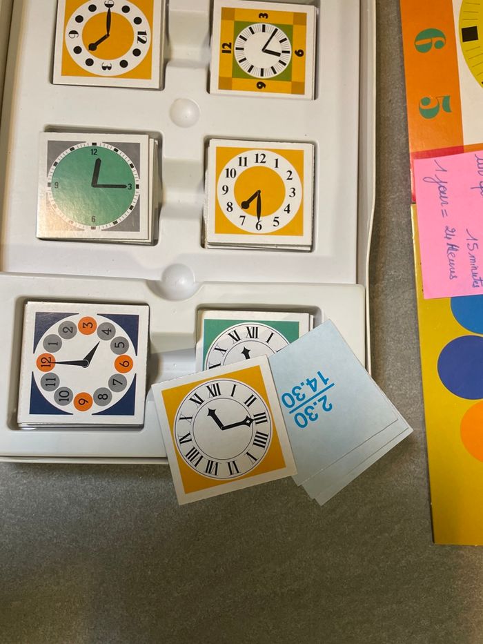 J’apprends l’heure de Ravensburger vintage - photo numéro 6