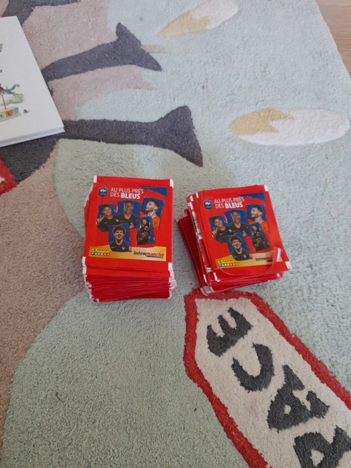 Pochettes panini non ouvertes