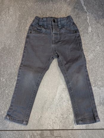 Pantalon skinny gris bébé fille 2 ans