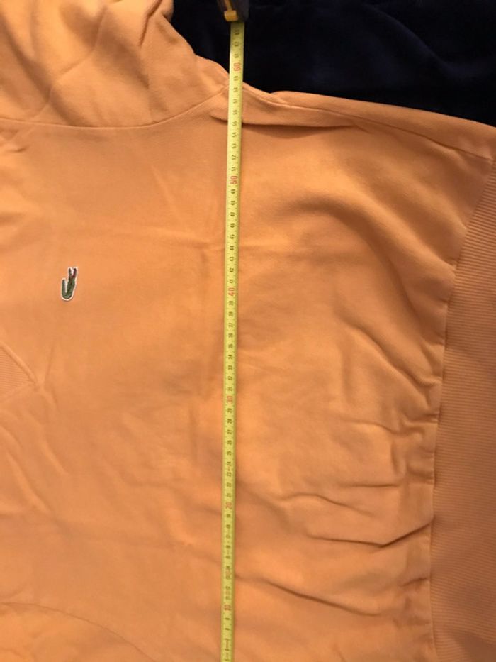 Pull Lacoste vintage taille L couleur moutarde - photo numéro 7