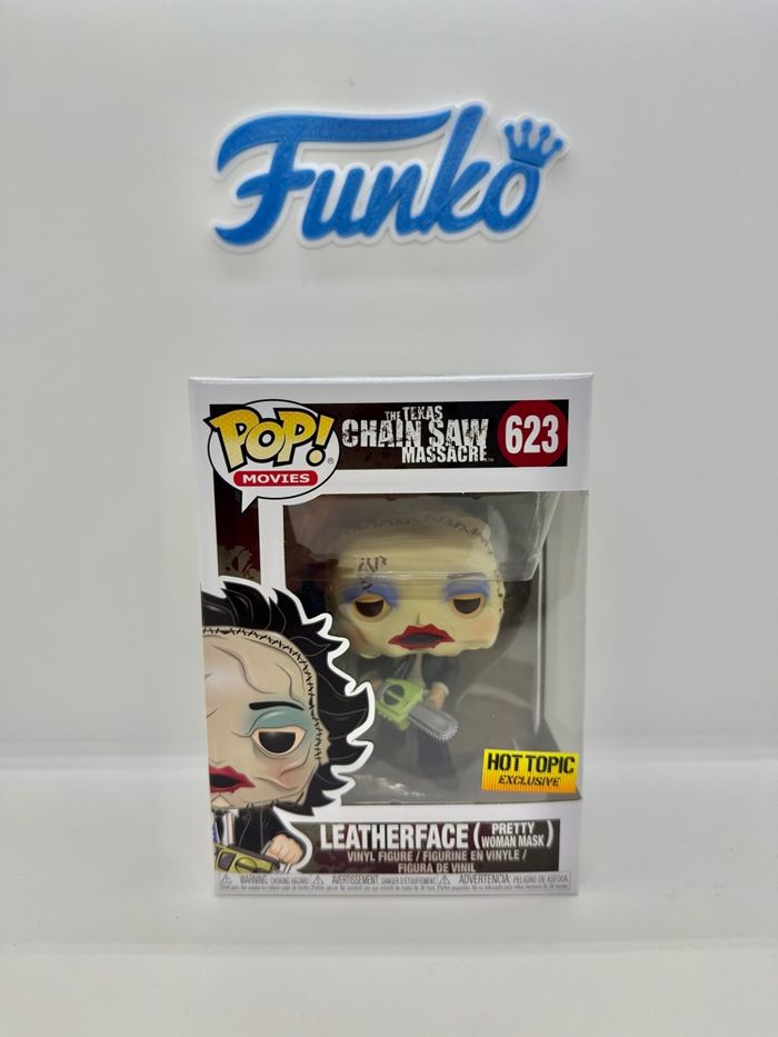 Funko Pop Leatherface Pretty Woman Mask 623 Hot Topic 🇺🇸 - photo numéro 1