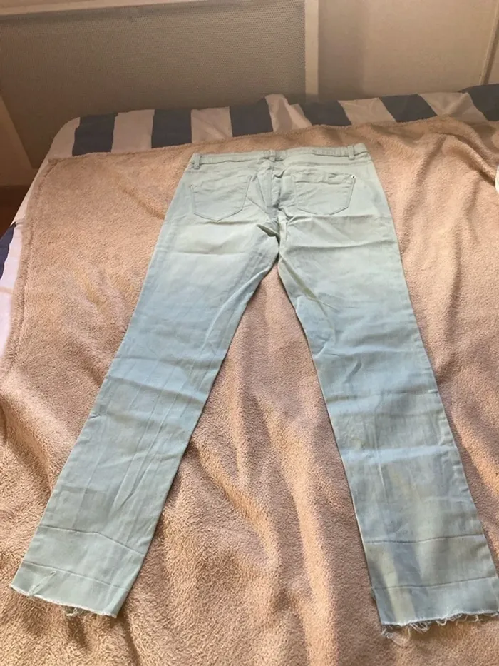 Pantalon pantacourt camaïeu 40 - photo numéro 2