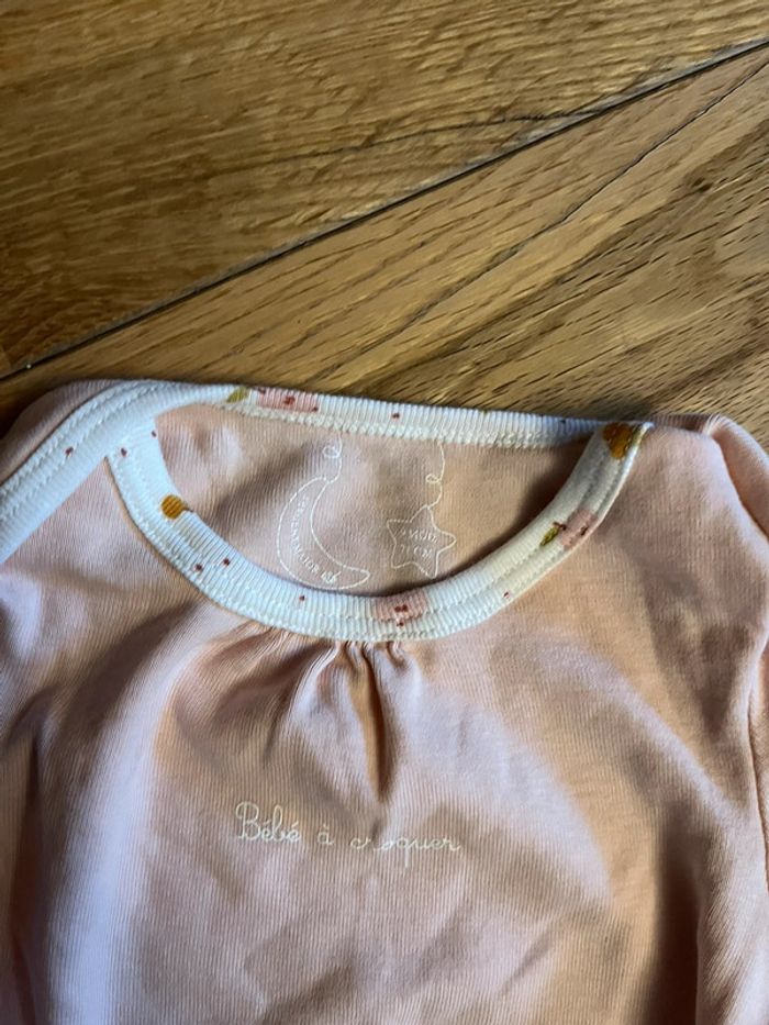 Lot 2 bodys sergent major très bon état 9 mois/71cm - photo numéro 2