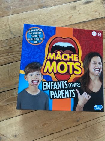 Mâche-Mots Enfants Contre Parents Jeu de societe de rapidité dès 8 ans