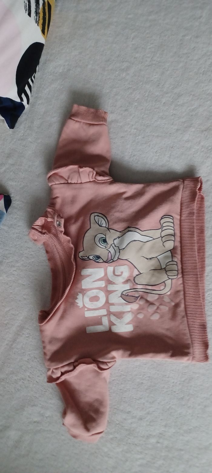 Très beau petit pull bébé fille  T 0/3 mois