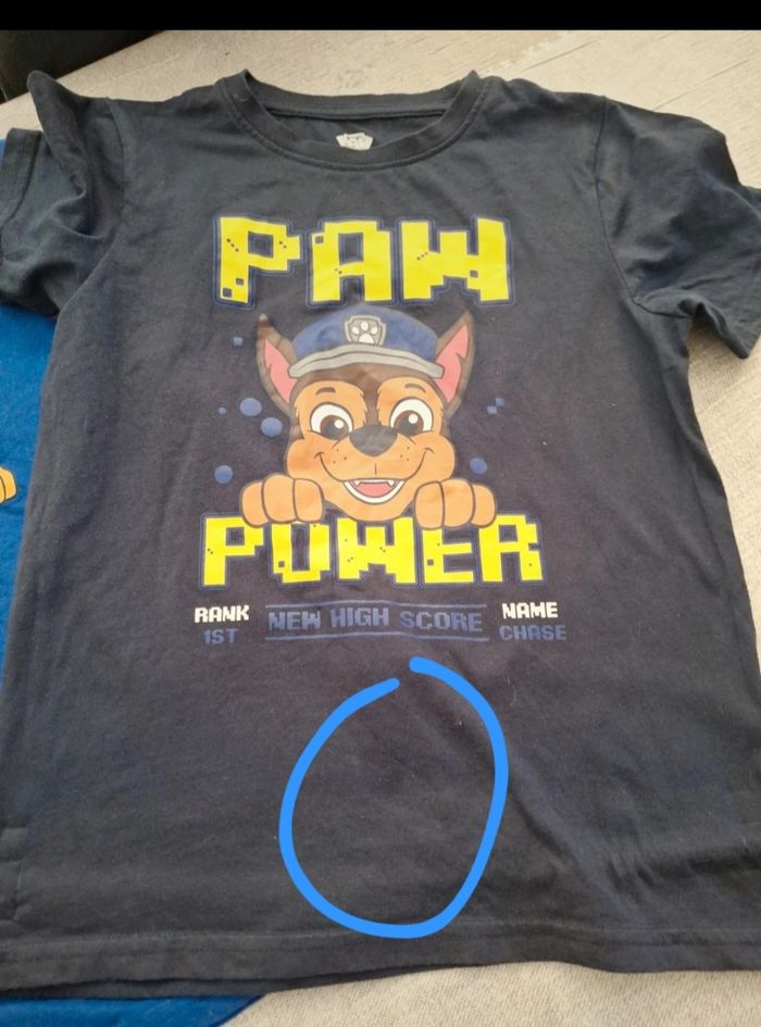 Lot 3 Tee-shirt pat patrouille - photo numéro 4