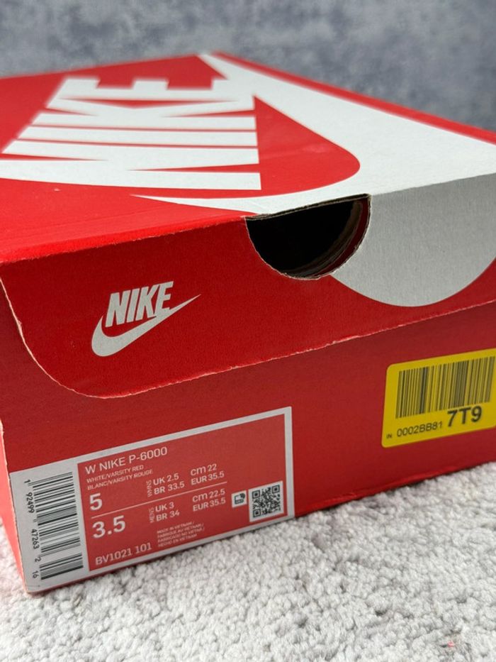 Nike P-6000 Running - OG White University - Red & Silver & White & Gold - photo numéro 18