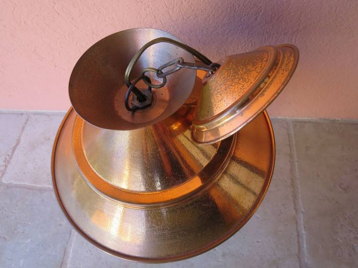 Lustre en cuivre - photo numéro 5