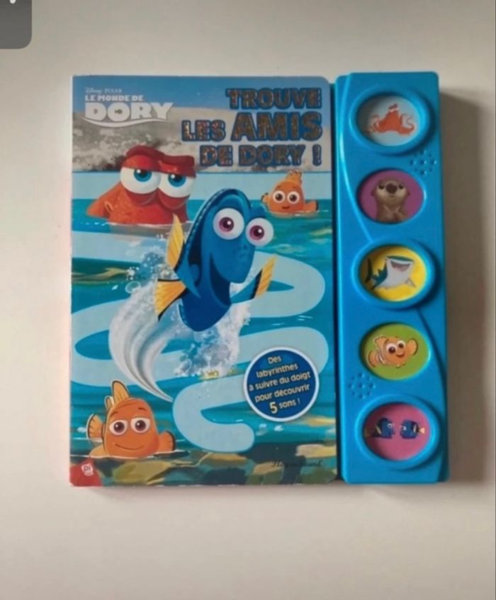 Livre sonore très bon état Le monde de Némo Dory - photo numéro 1