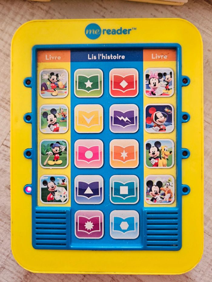 8 livres mickey et sa tablette de lecture - photo numéro 3
