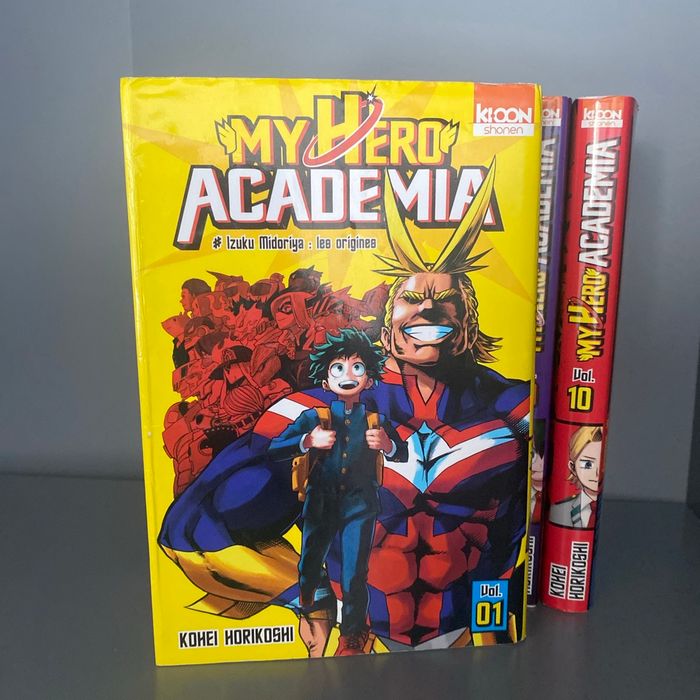 My hero academia tome 1-10