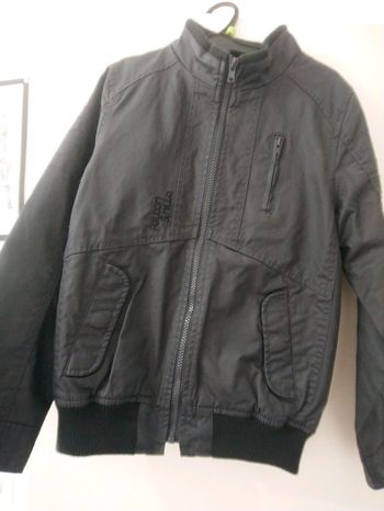 Blouson garçon gris foncé