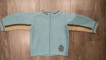 Veste Gilet Vertbaudet garçon bébé 9 mois