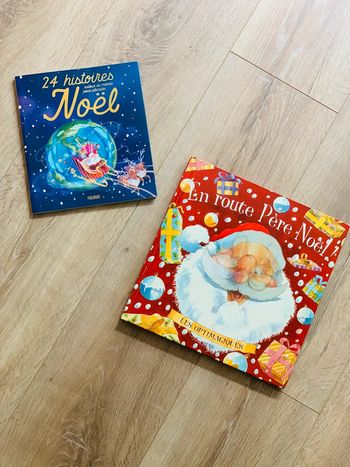 Lot livres sur le thème de noël