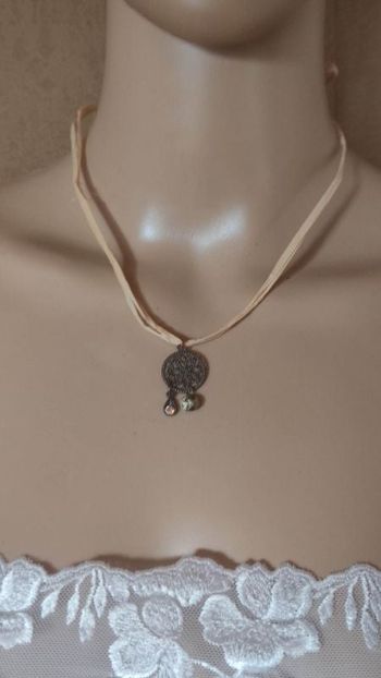 Pendentif métal vintage