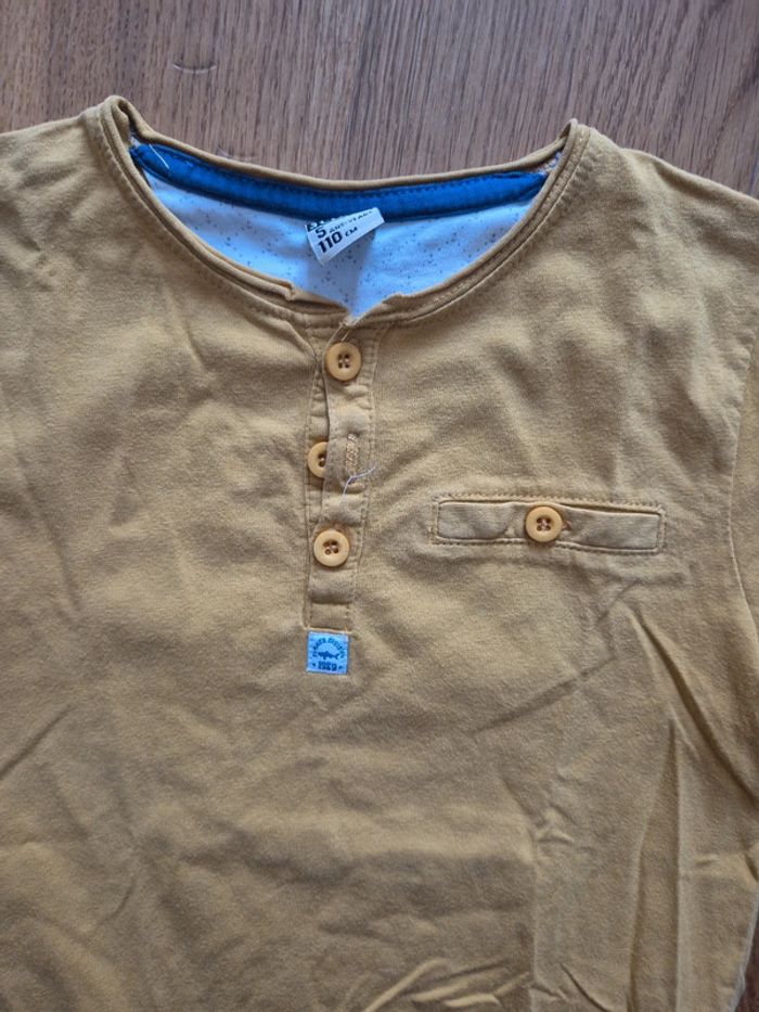 Tape à l oeil tee-shirt moutarde taille 5 ans - photo numéro 2