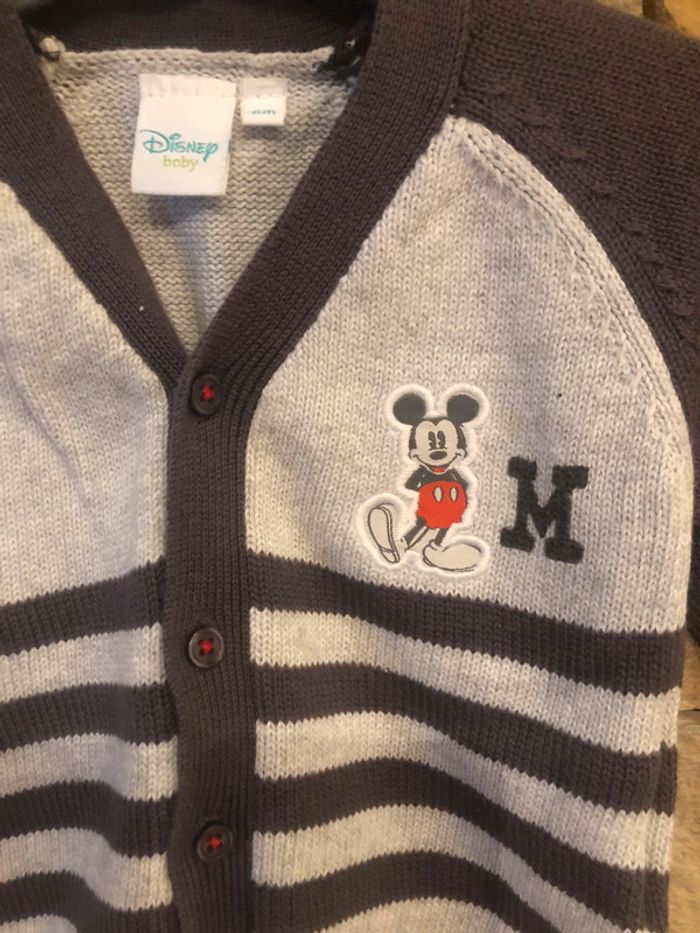 Gilet Mickey 6 mois neuf - photo numéro 2