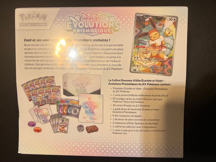 ETB Pokemon 8.5 – Évolutions Prismatiques - photo numéro 2