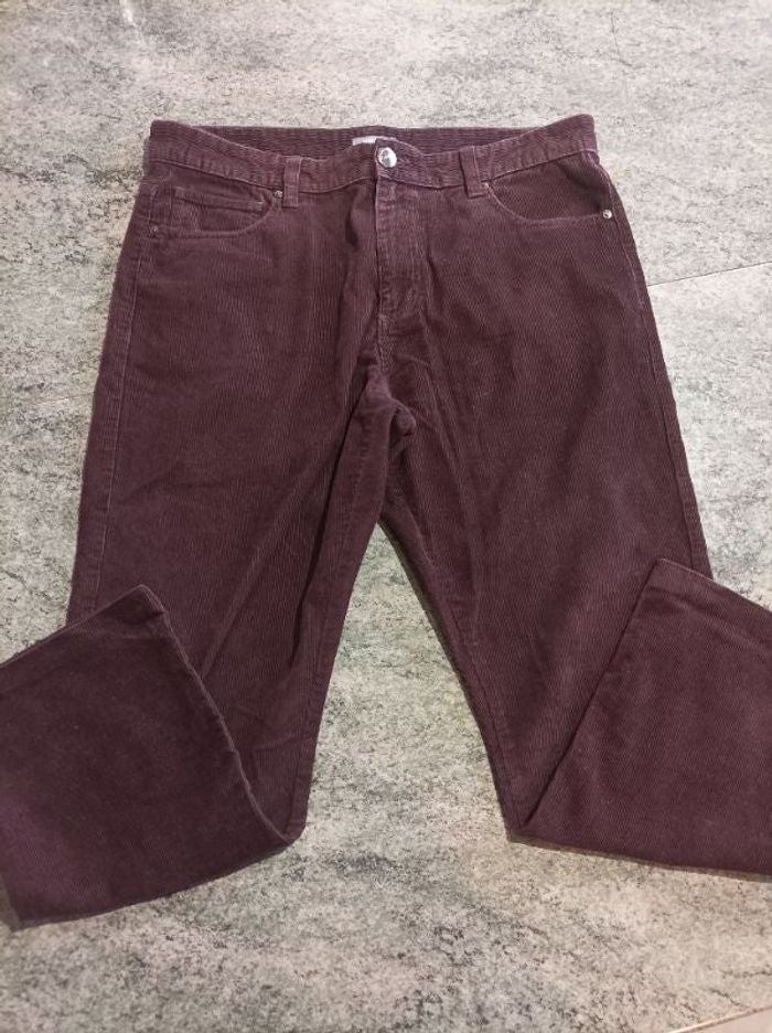 Pantalon côtelé taille 44 Custer
