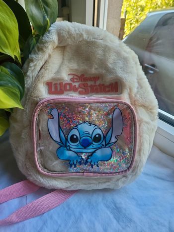 Sac à dos doux peluche stitch maternelle rentrée