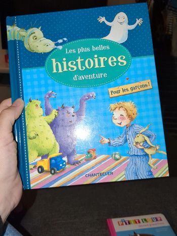 Livre d'histoires pour les garçons
