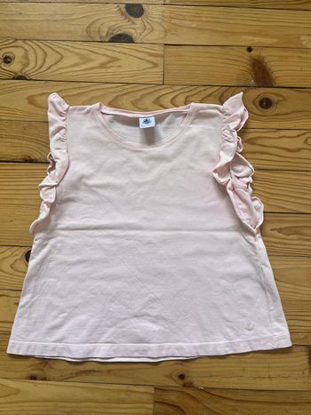 Tee-shirt rose Petit Bateau 6 ans