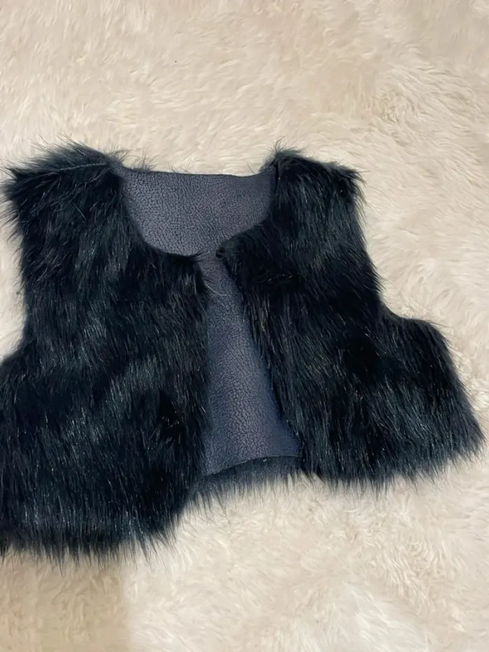 Gilet sans manches fourrure - photo numéro 2
