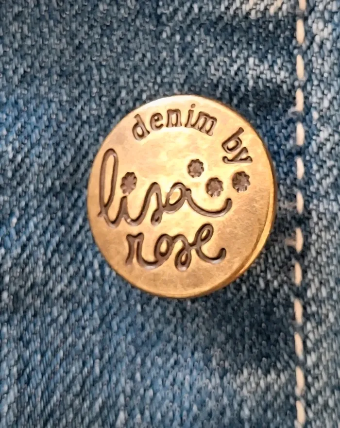 Veste en jean fille bleue claire Lisa Rose Z Génération Taille 12ans - photo numéro 7