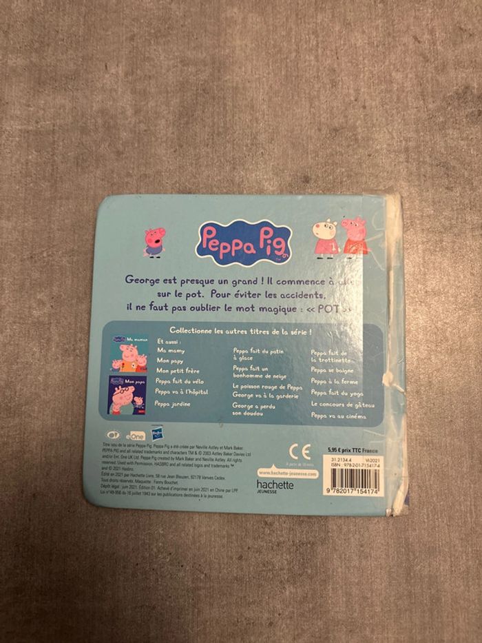Livre Peppa Pig, George va sur le pot - photo numéro 4
