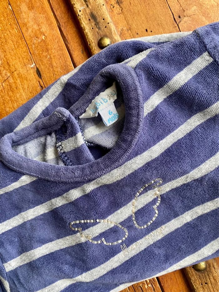 Lot de 3 pyjamas (1 pyjama de Noël)6 mois - photo numéro 5