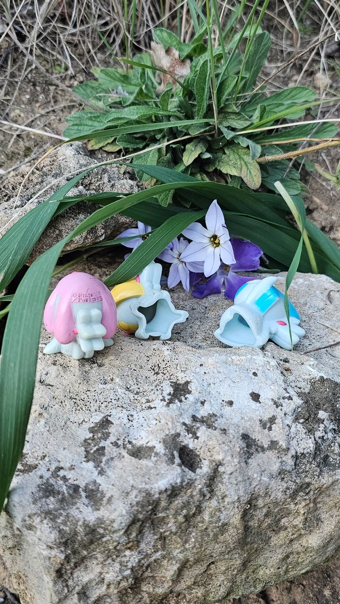 Super figurine Pokemon Nintendo finger puppet crefadet Crefollet Crehelf - photo numéro 3