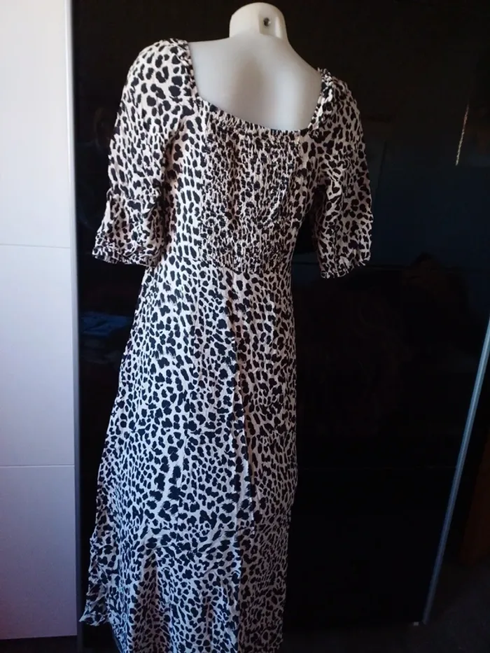 Magnifique robe leopard taille 38 b.young - photo numéro 5