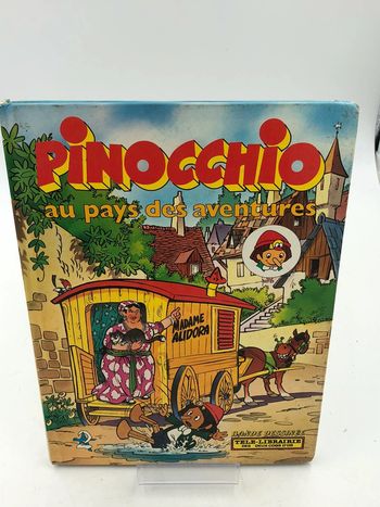 Bande dessinée Pinocchio au pays des aventures