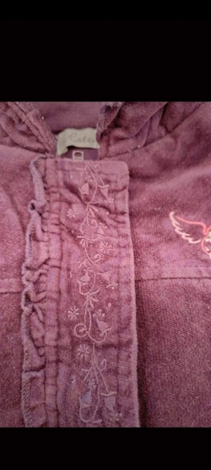 💜Manteau violine hiver 12 mois In Extenso - photo numéro 5