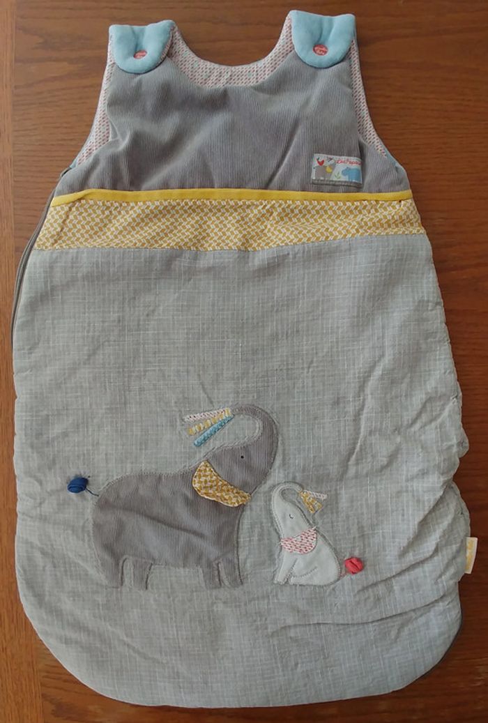 Lot de 2 gigoteuses bébé Moulin Roty, collection les Papoum - photo numéro 2