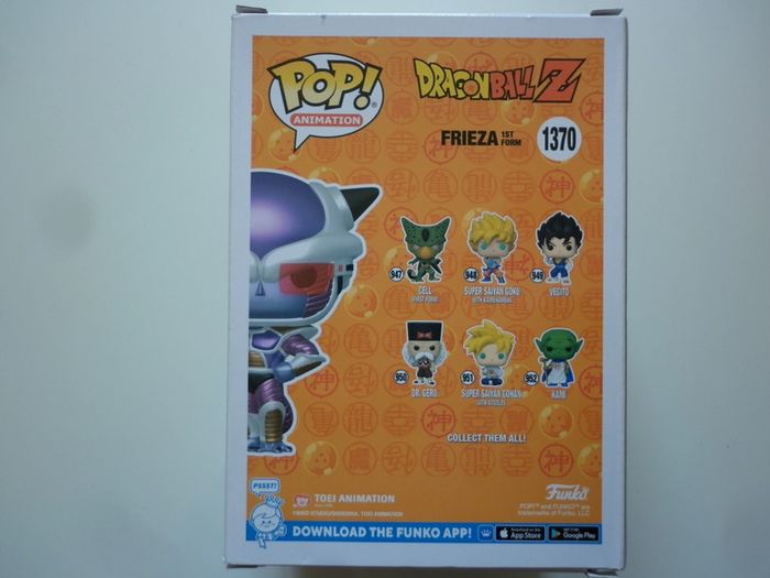 Dragon Ball Figurine Pop Frieza 1st form Edition N°1370 - photo numéro 2