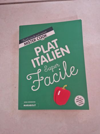 Livre mistet cook plat italien super facile marabout