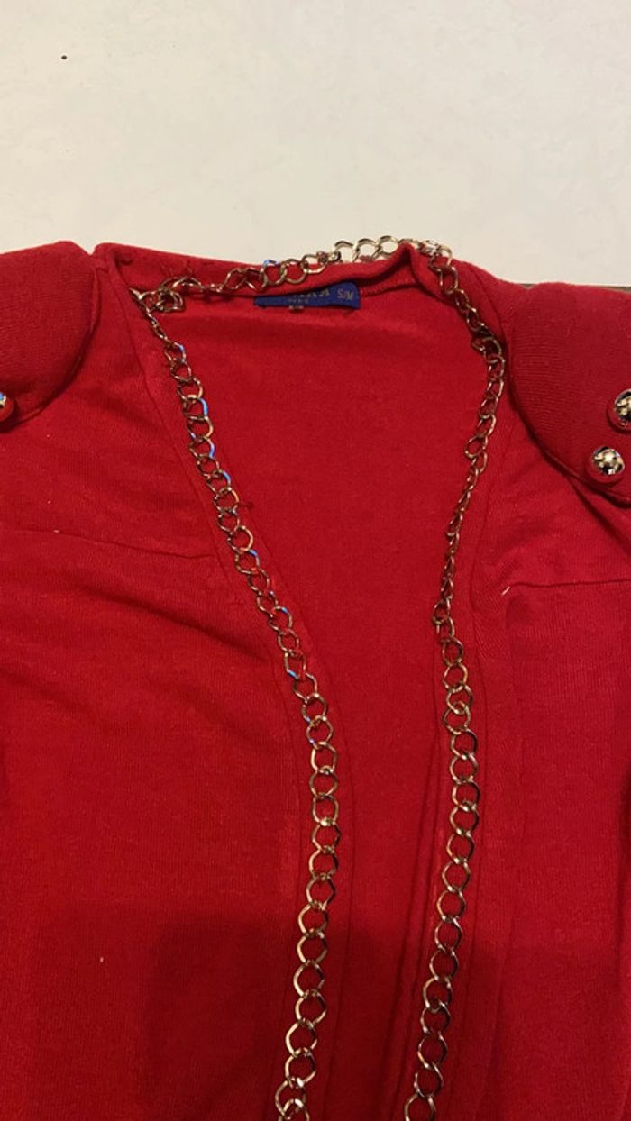 Veste chemise Azara (rouge), S / 36 / 8 - photo numéro 2