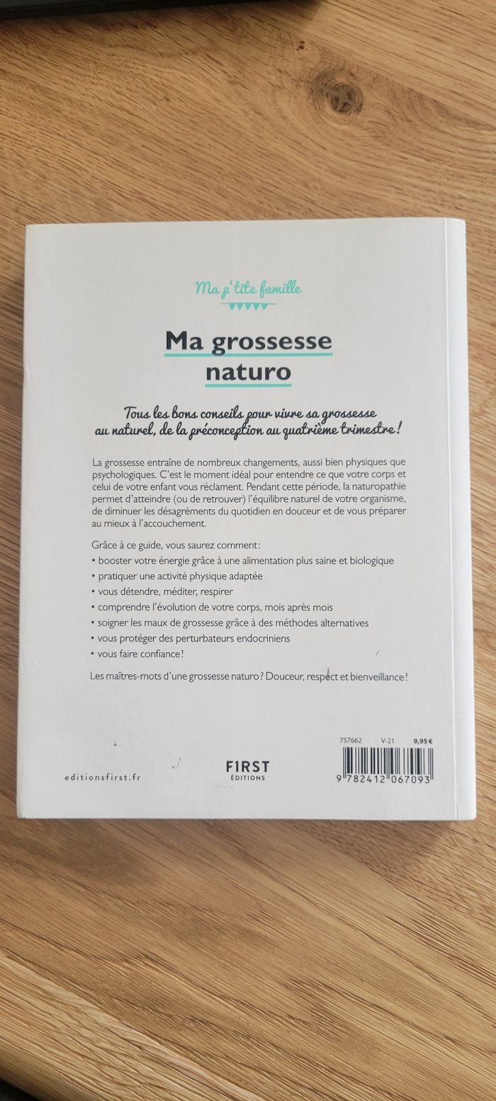 Livre grossesse naturo - photo numéro 2