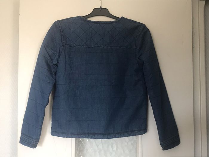 Veste jeans légèrement molletonnée - photo numéro 4