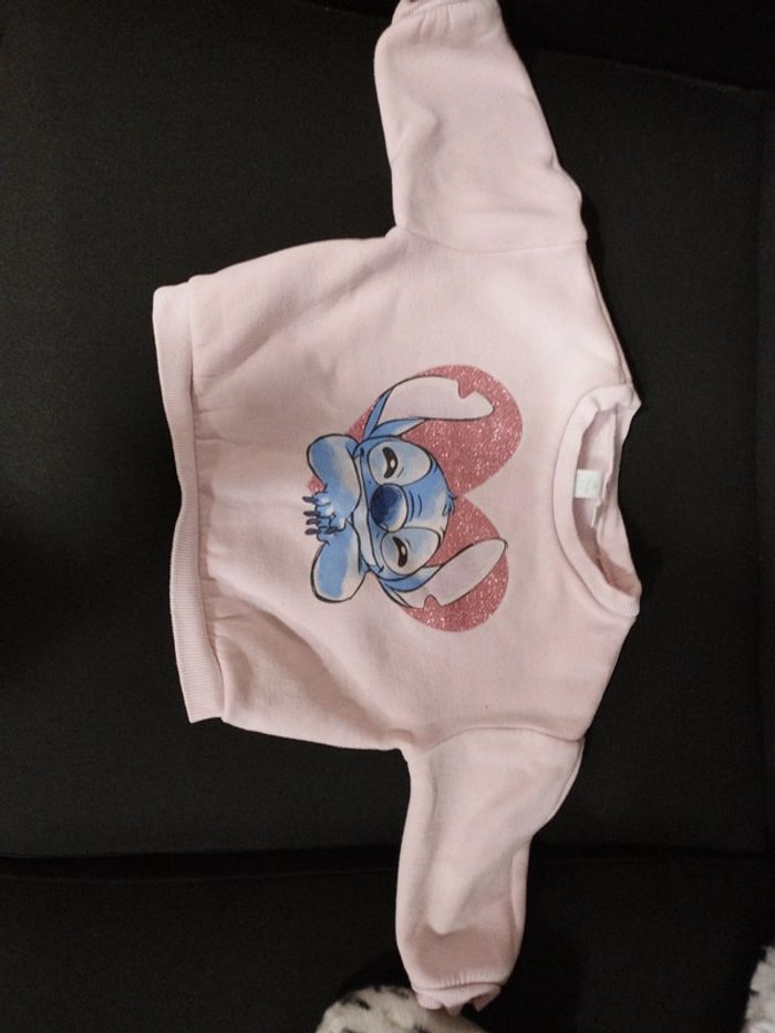 Sweatshirt 12 mois Stitch