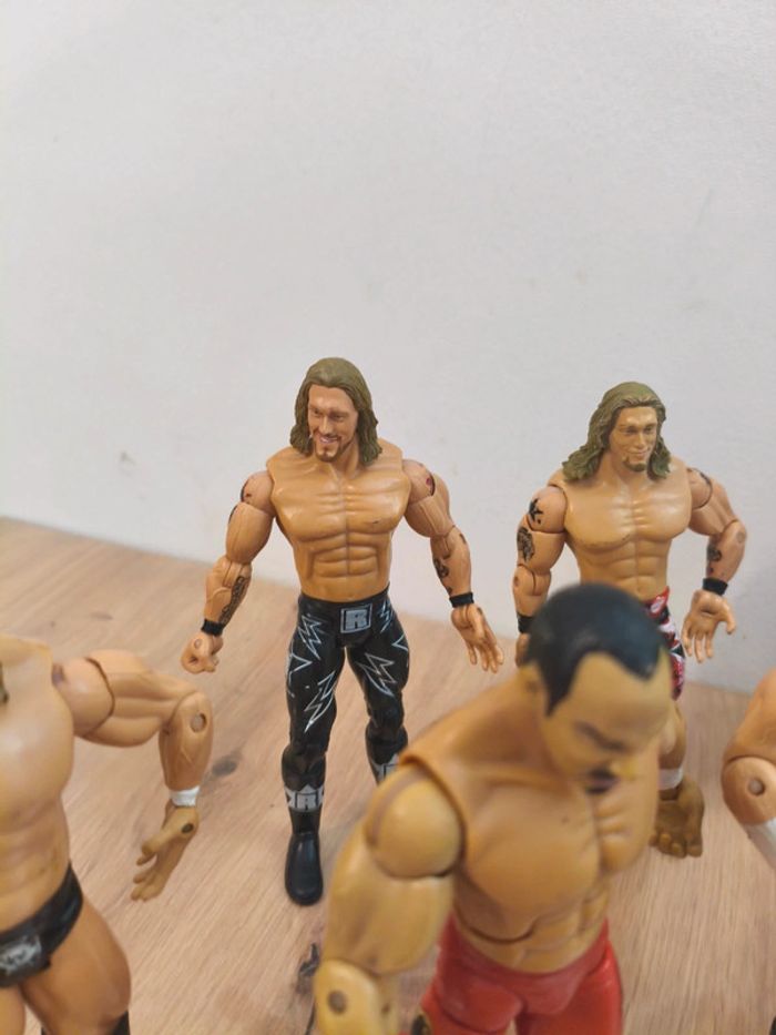 Lot figurines WWE catcheur - photo numéro 7