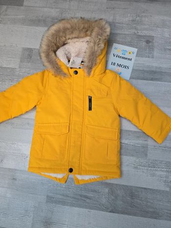 manteau 18 mois