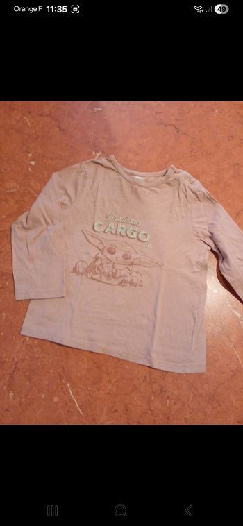 T.shirt fille taille 24 mois