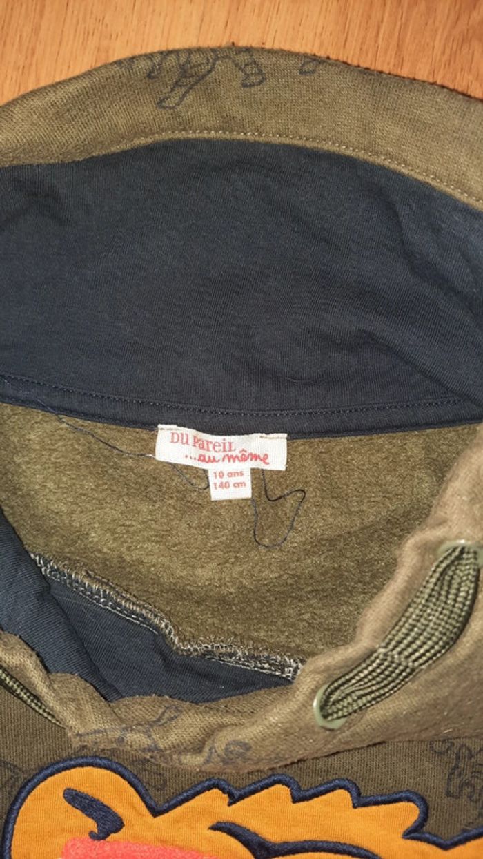 Sweat dpam 10ans - photo numéro 3